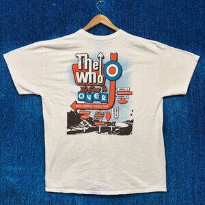 The Who The Song is Over NA Farewell Tour Rock Band Tee XL
